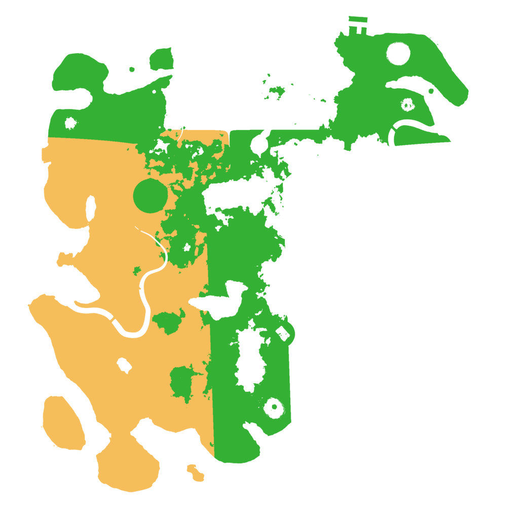 Biome Rust Map: Procedural Map, Size: 4000, Seed: 66742821