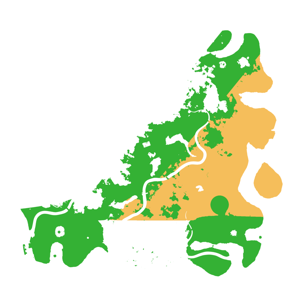 Biome Rust Map: Procedural Map, Size: 4250, Seed: 149626704
