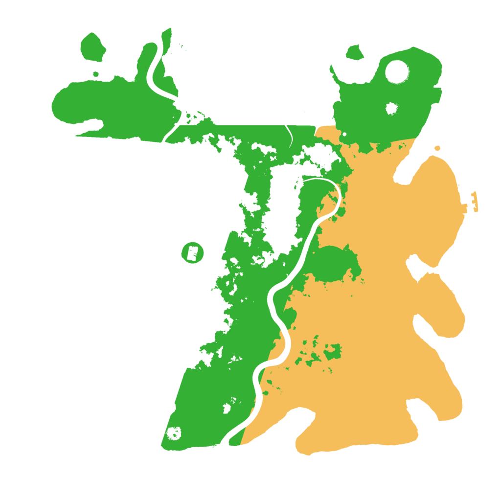 Biome Rust Map: Procedural Map, Size: 3750, Seed: 1953900835