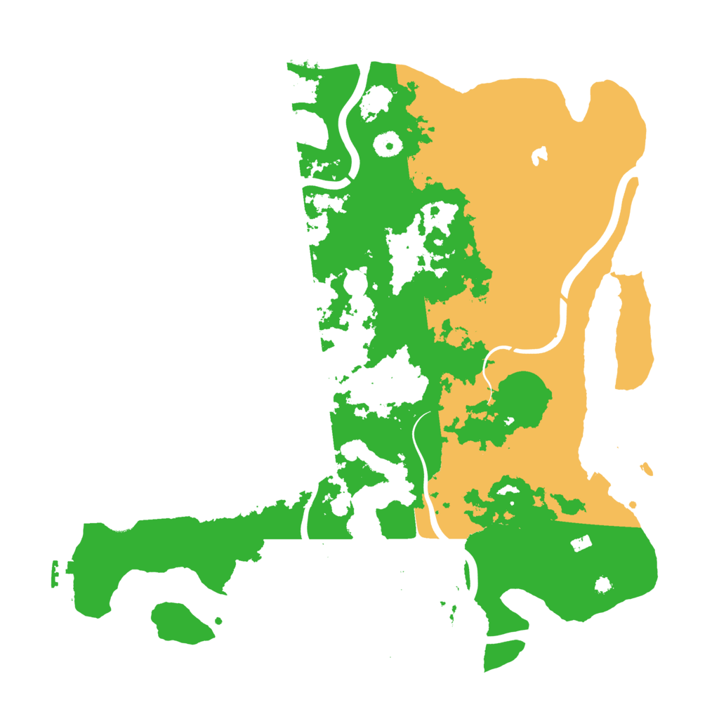 Biome Rust Map: Procedural Map, Size: 4005, Seed: 354842266