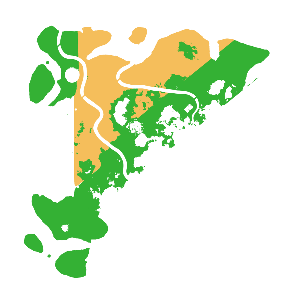Biome Rust Map: Procedural Map, Size: 3750, Seed: 2000479228