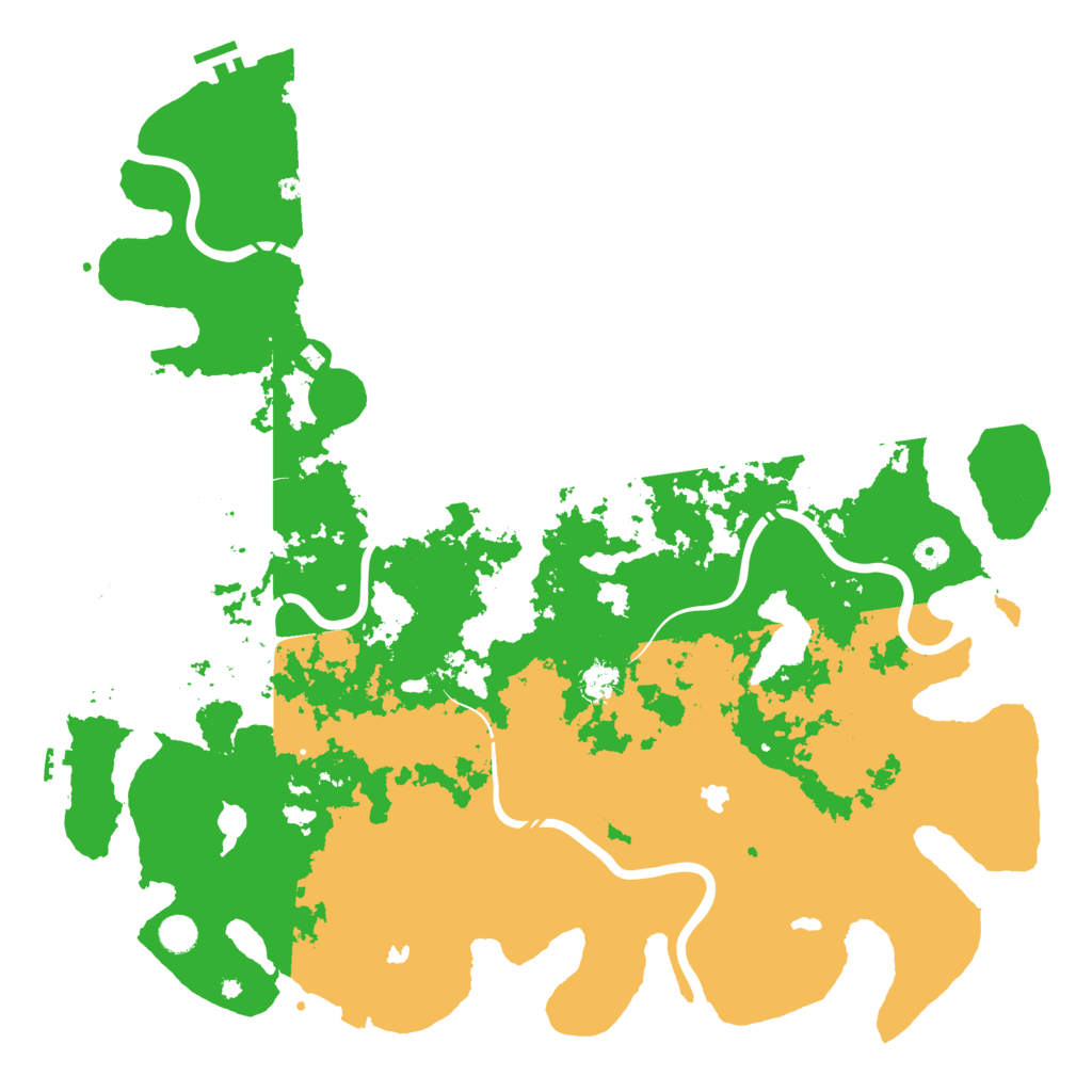 Biome Rust Map: Procedural Map, Size: 5000, Seed: 179568764