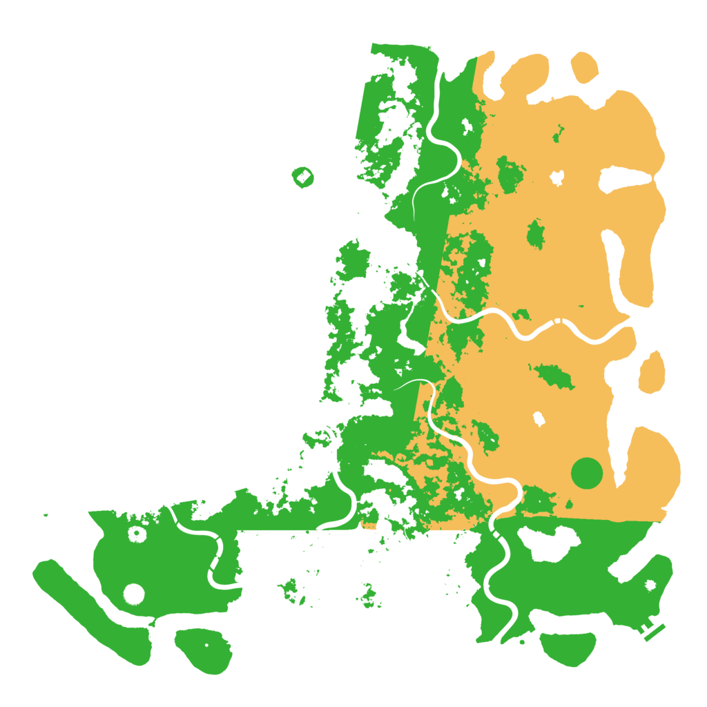 Biome Rust Map: Procedural Map, Size: 5880, Seed: 385955289