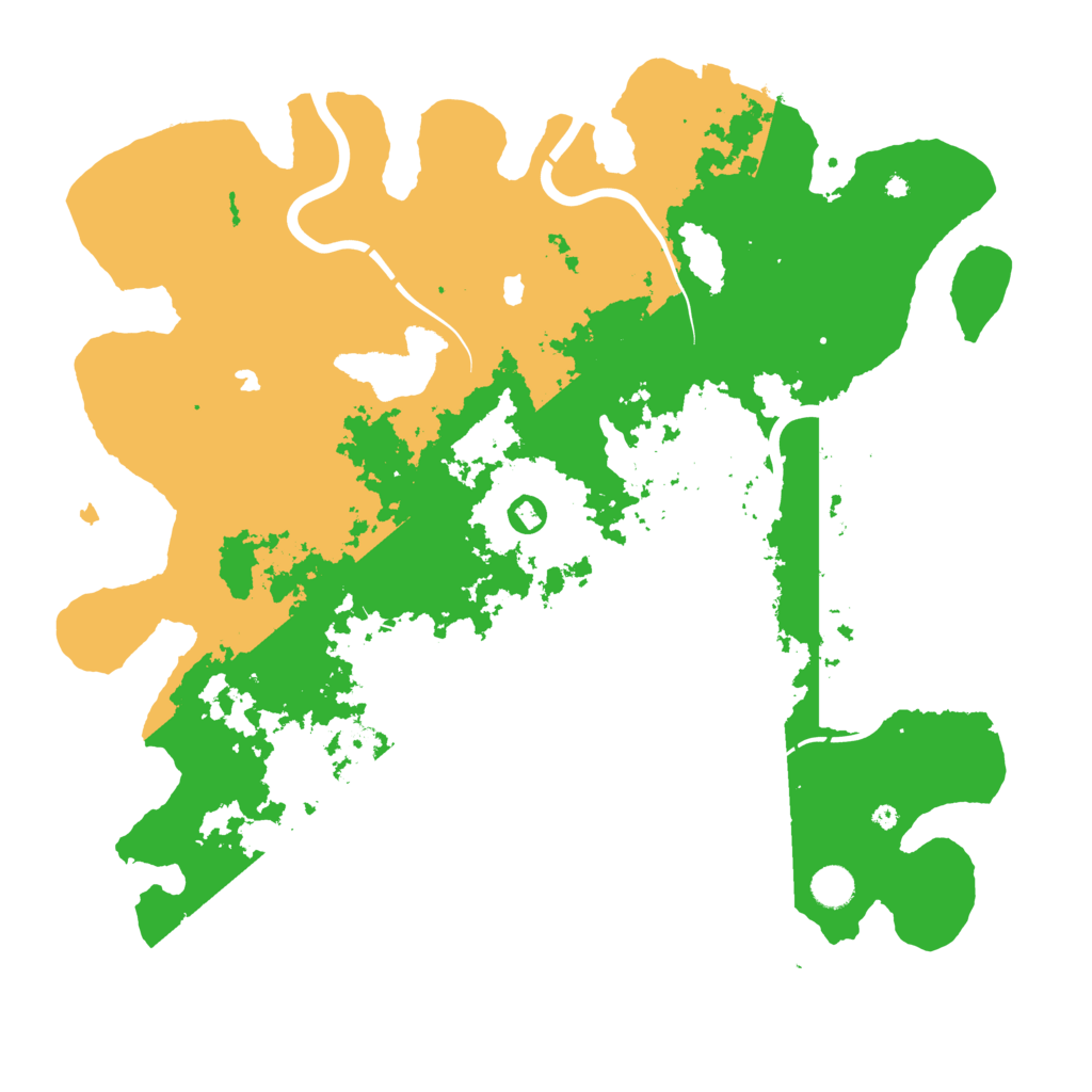 Biome Rust Map: Procedural Map, Size: 4500, Seed: 474228839