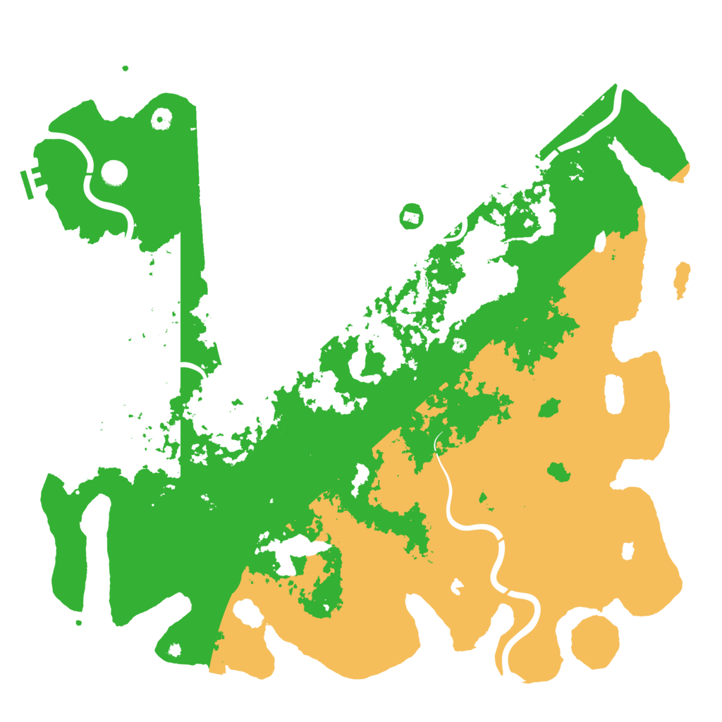 Biome Rust Map: Procedural Map, Size: 5000, Seed: 1857656