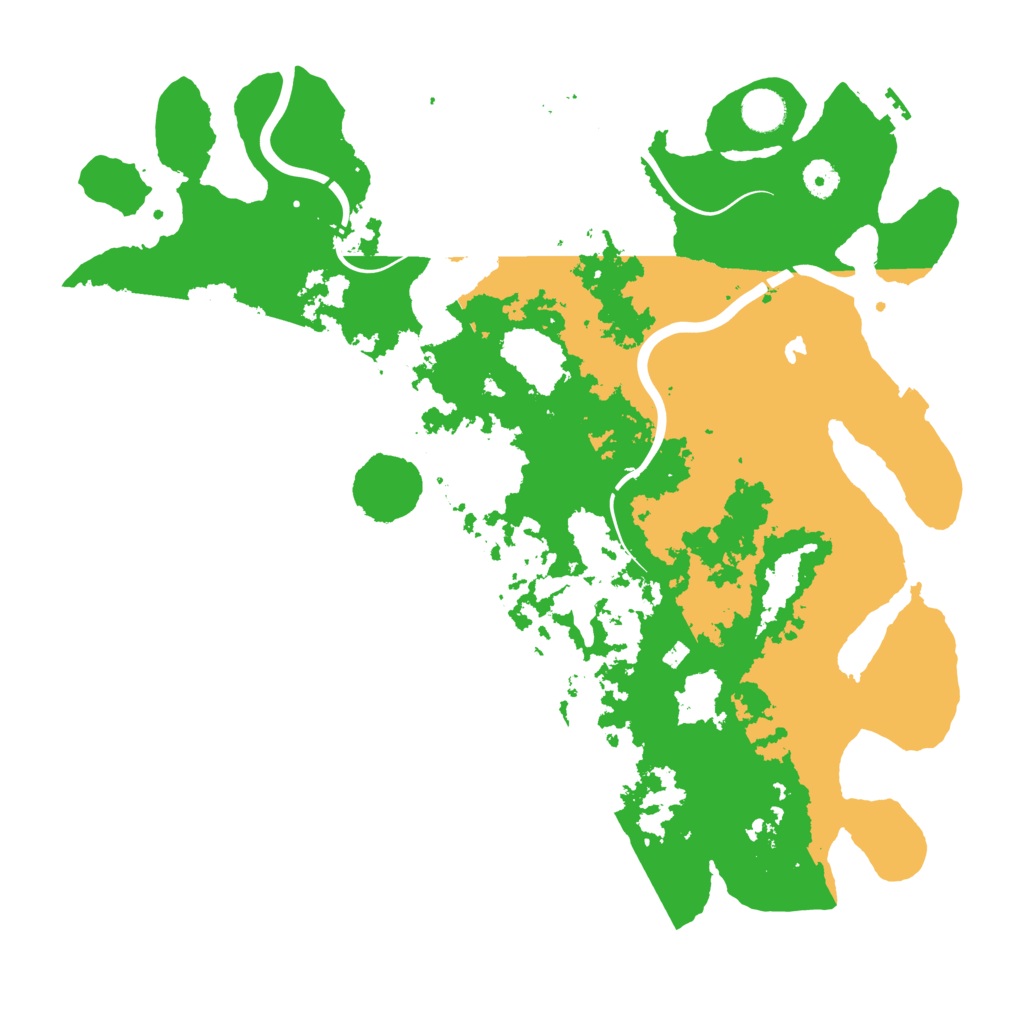 Biome Rust Map: Procedural Map, Size: 4250, Seed: 990069895