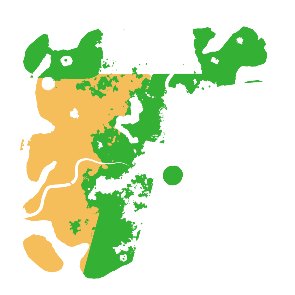 Biome Rust Map: Procedural Map, Size: 4000, Seed: 1361744018