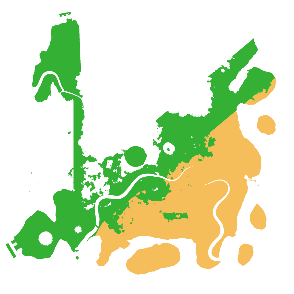 Biome Rust Map: Procedural Map, Size: 3750, Seed: 818958341
