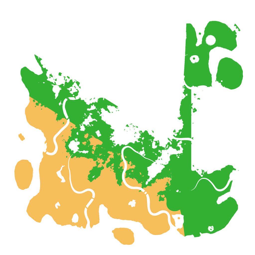 Biome Rust Map: Procedural Map, Size: 4500, Seed: 1720812845