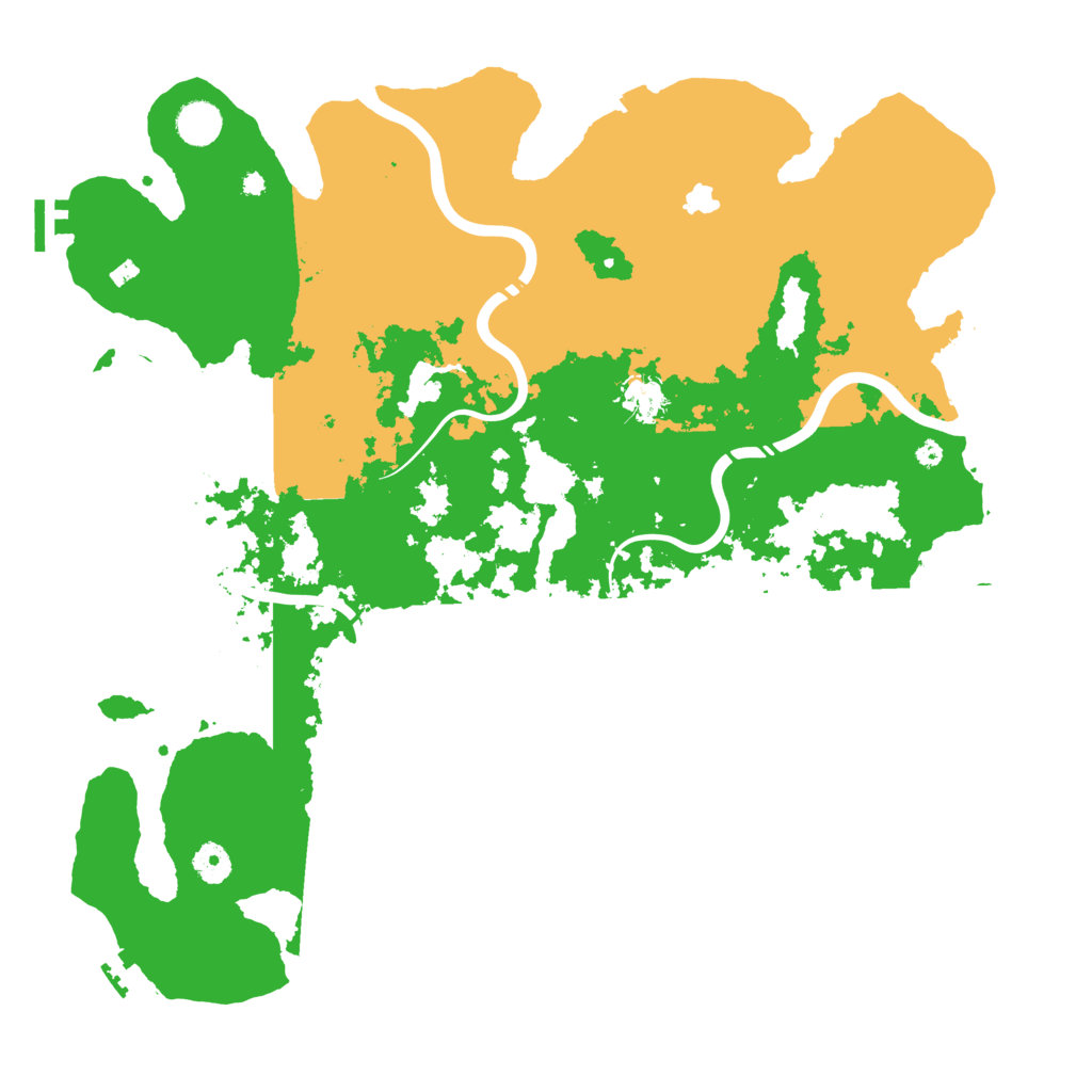 Biome Rust Map: Procedural Map, Size: 4250, Seed: 654925