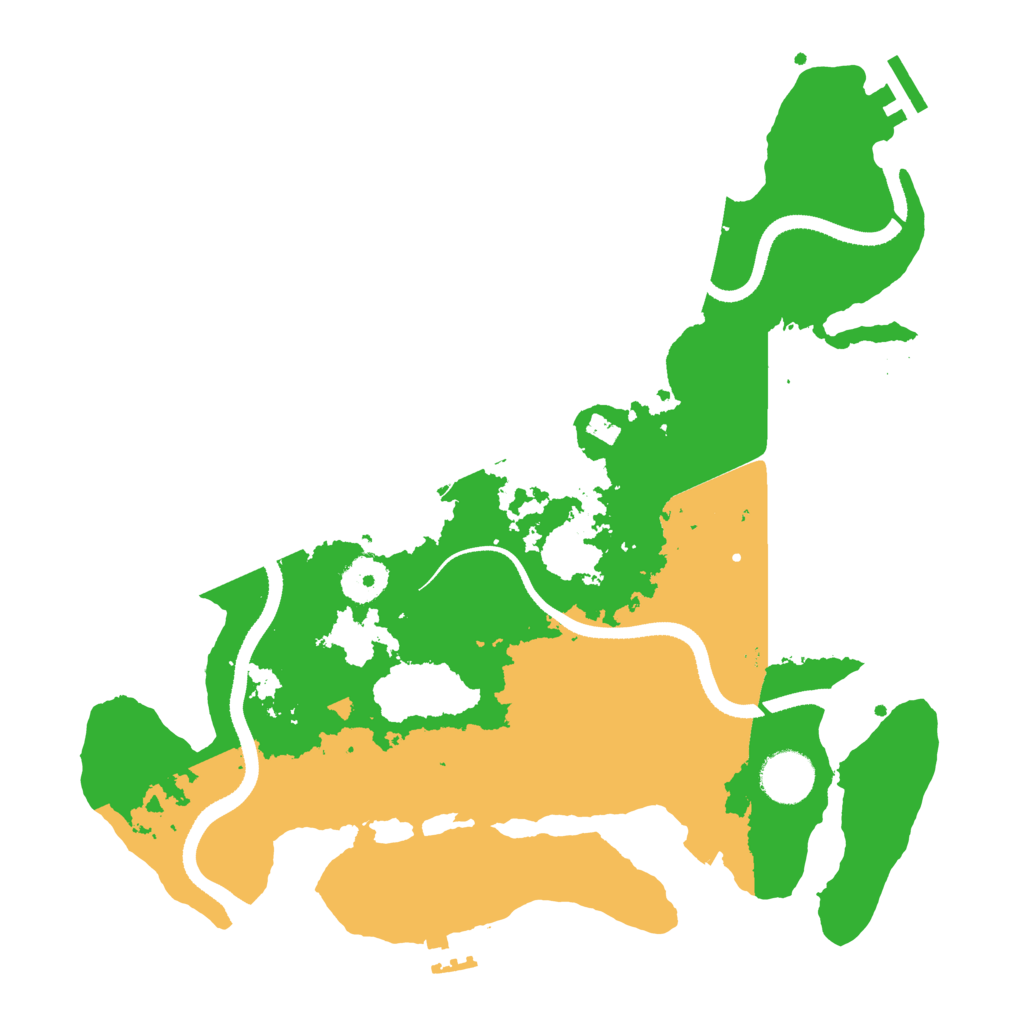 Biome Rust Map: Procedural Map, Size: 3400, Seed: 1710510040