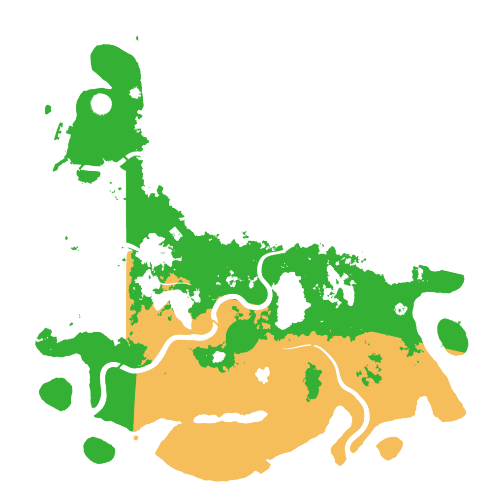 Biome Rust Map: Procedural Map, Size: 4200, Seed: 2131167554