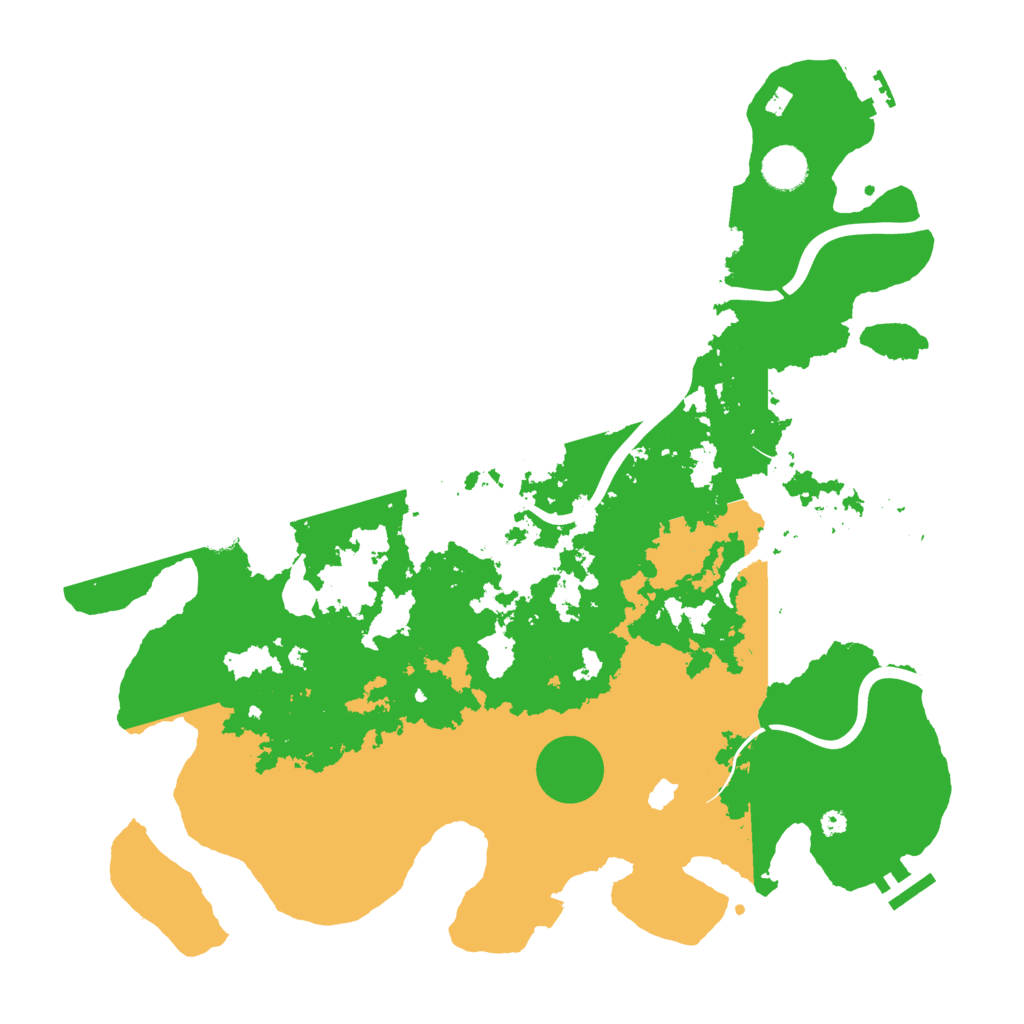 Biome Rust Map: Procedural Map, Size: 4000, Seed: 1581010840
