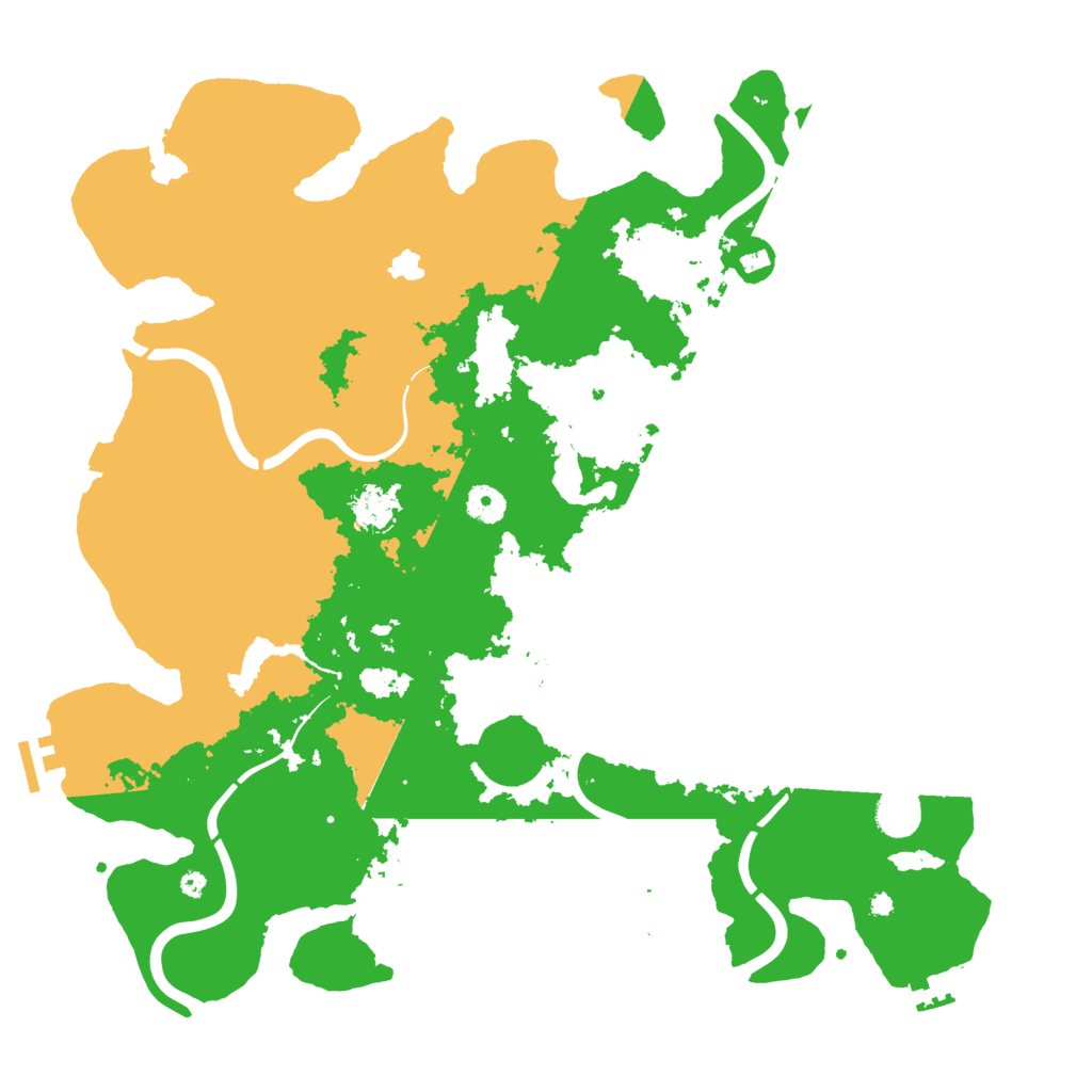Biome Rust Map: Procedural Map, Size: 4250, Seed: 1295382201