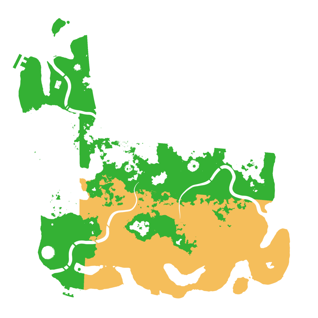 Biome Rust Map: Procedural Map, Size: 4250, Seed: 633380685