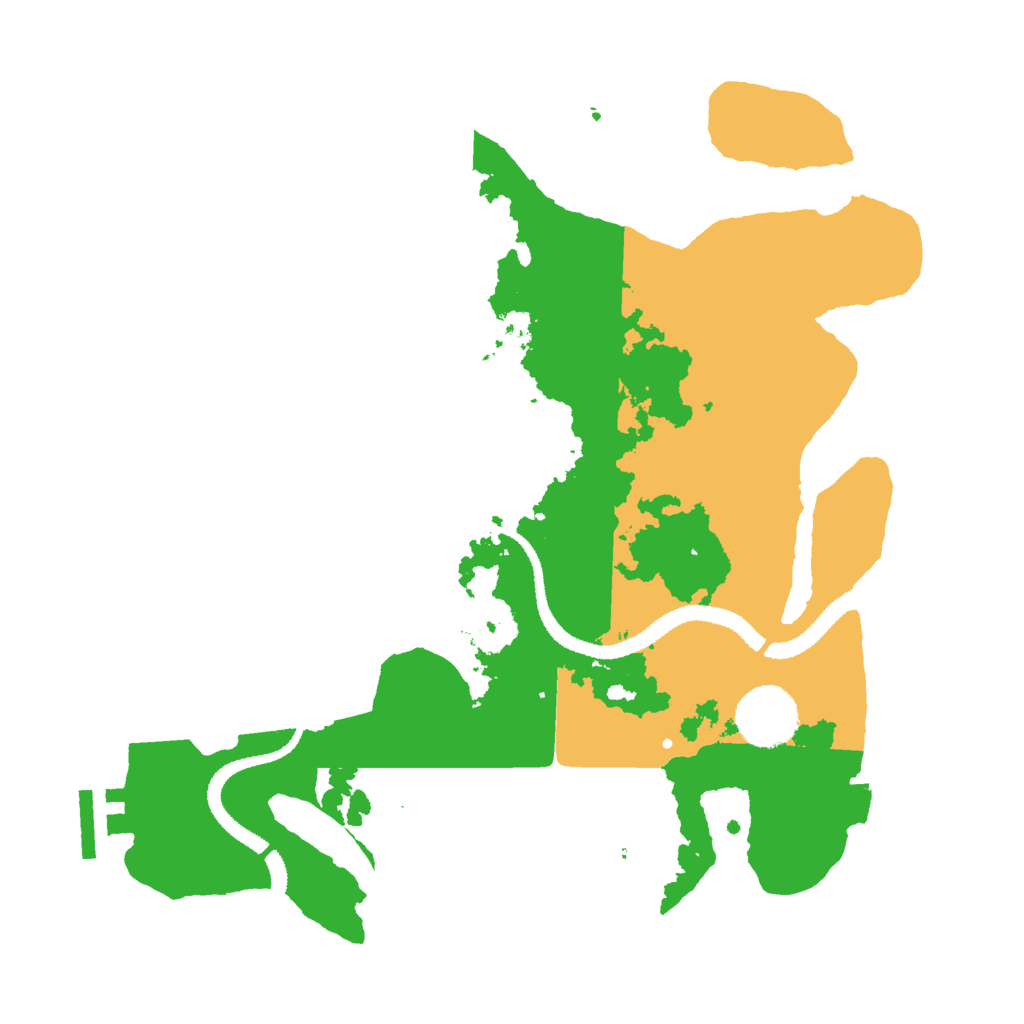 Biome Rust Map: Procedural Map, Size: 3000, Seed: 755322