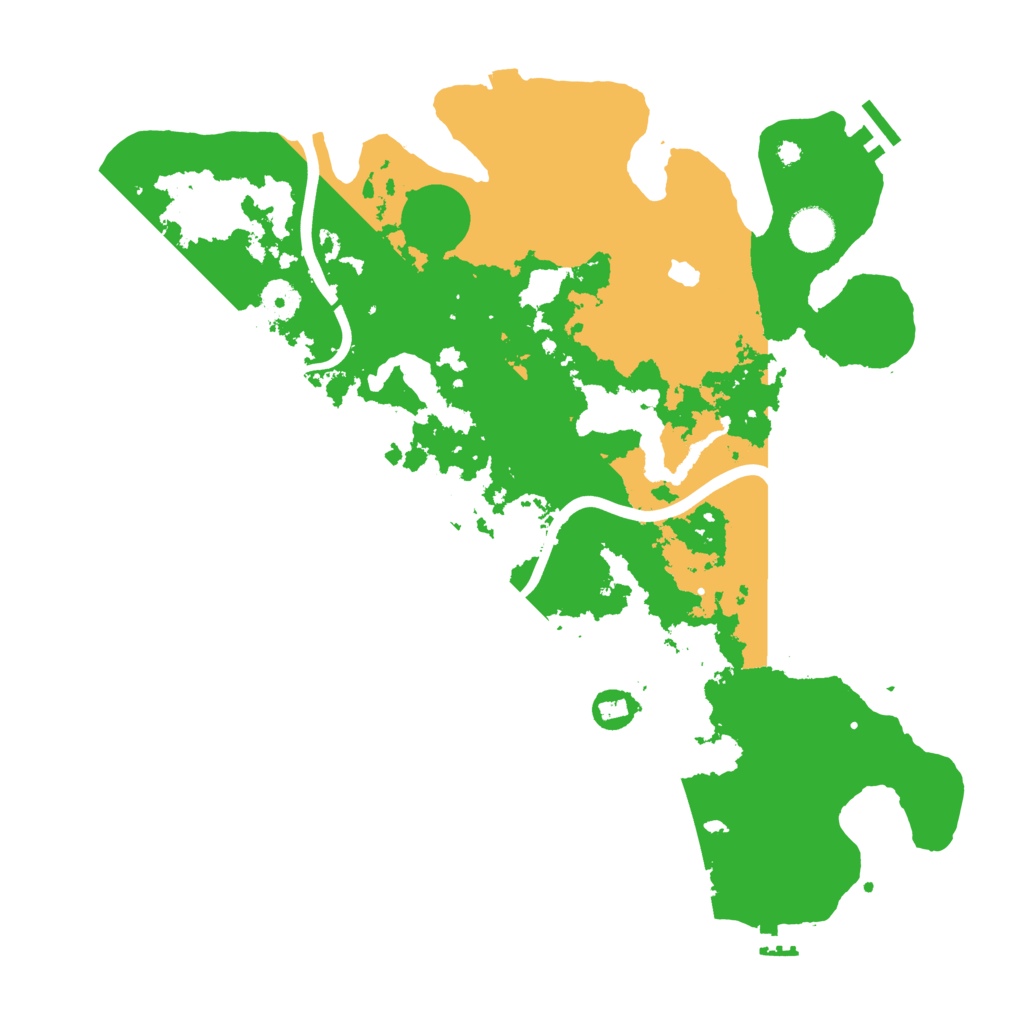 Biome Rust Map: Procedural Map, Size: 4000, Seed: 78575654