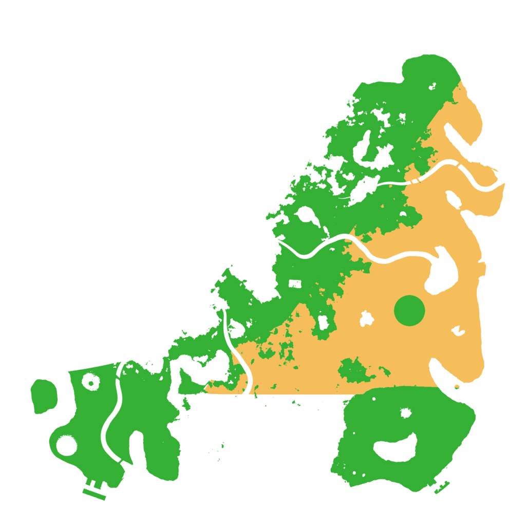 Biome Rust Map: Procedural Map, Size: 4500, Seed: 798546163
