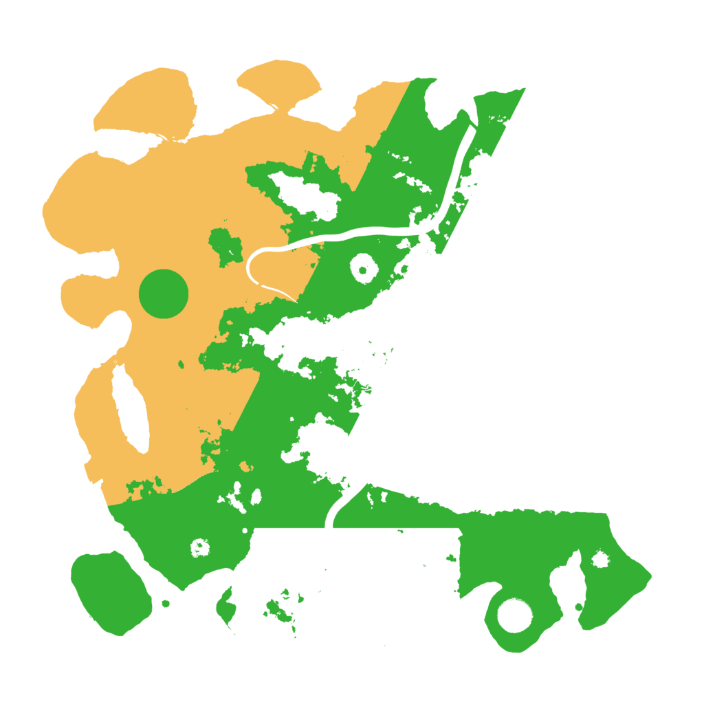 Biome Rust Map: Procedural Map, Size: 3750, Seed: 4122025