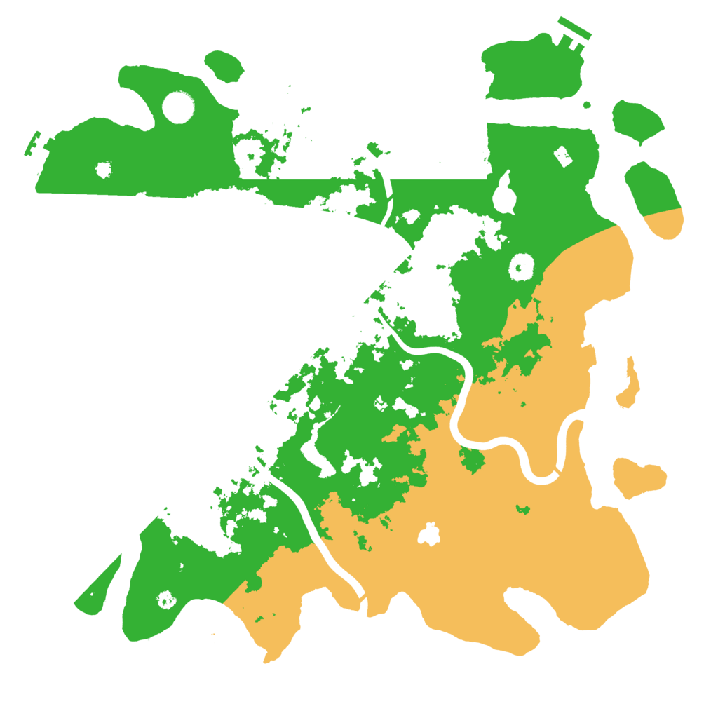 Biome Rust Map: Procedural Map, Size: 4000, Seed: 1169020834