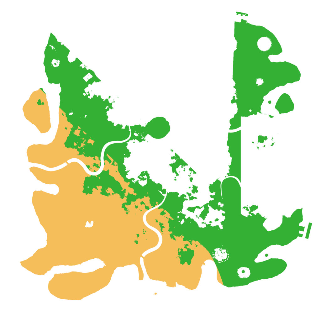 Biome Rust Map: Procedural Map, Size: 4000, Seed: 1163969671