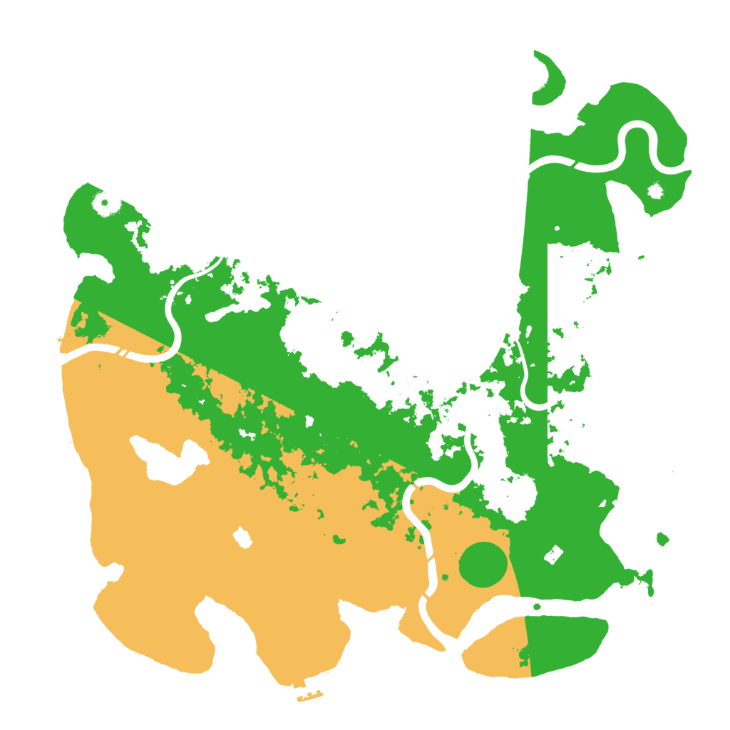 Biome Rust Map: Procedural Map, Size: 4250, Seed: 477521002