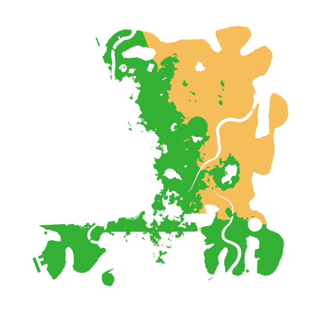 Biome Rust Map: Procedural Map, Size: 4050, Seed: 31220255