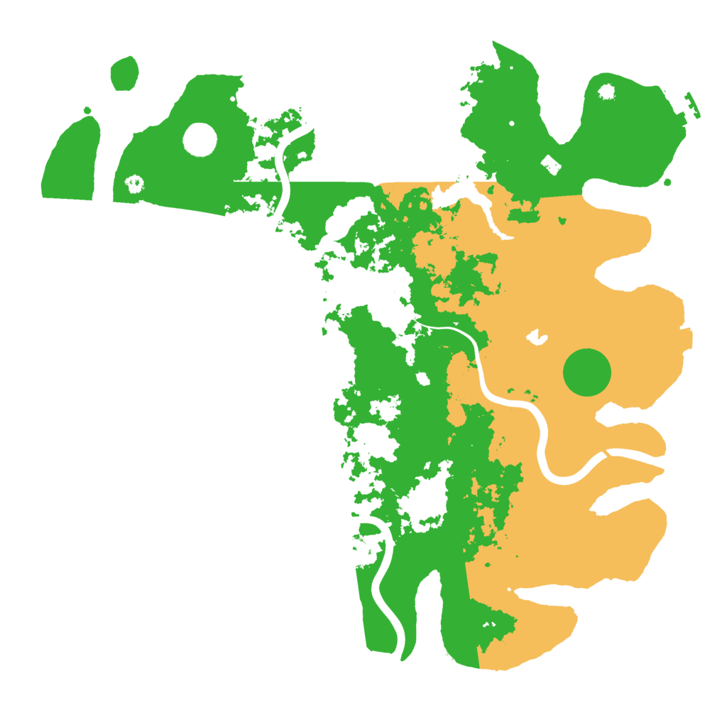 Biome Rust Map: Procedural Map, Size: 4000, Seed: 68465416