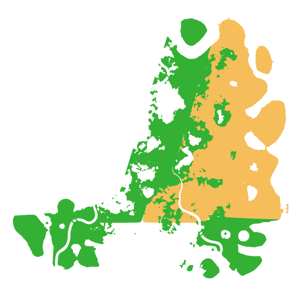 Biome Rust Map: Procedural Map, Size: 4750, Seed: 201468301
