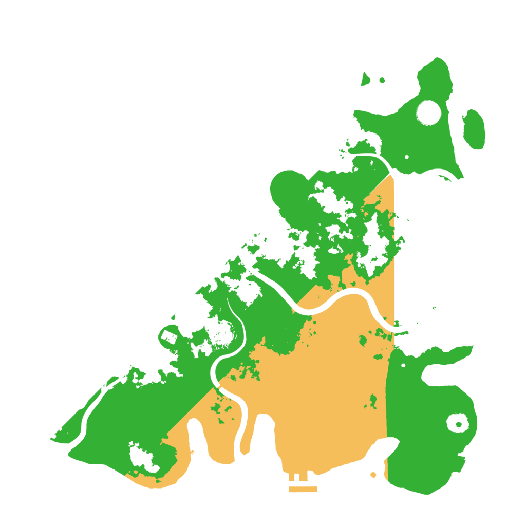 Biome Rust Map: Procedural Map, Size: 3750, Seed: 989652858