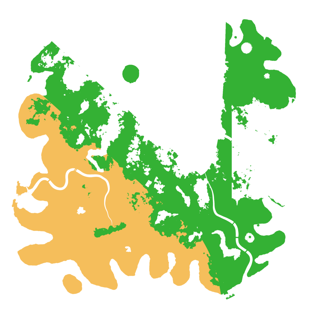 Biome Rust Map: Procedural Map, Size: 5000, Seed: 917785846