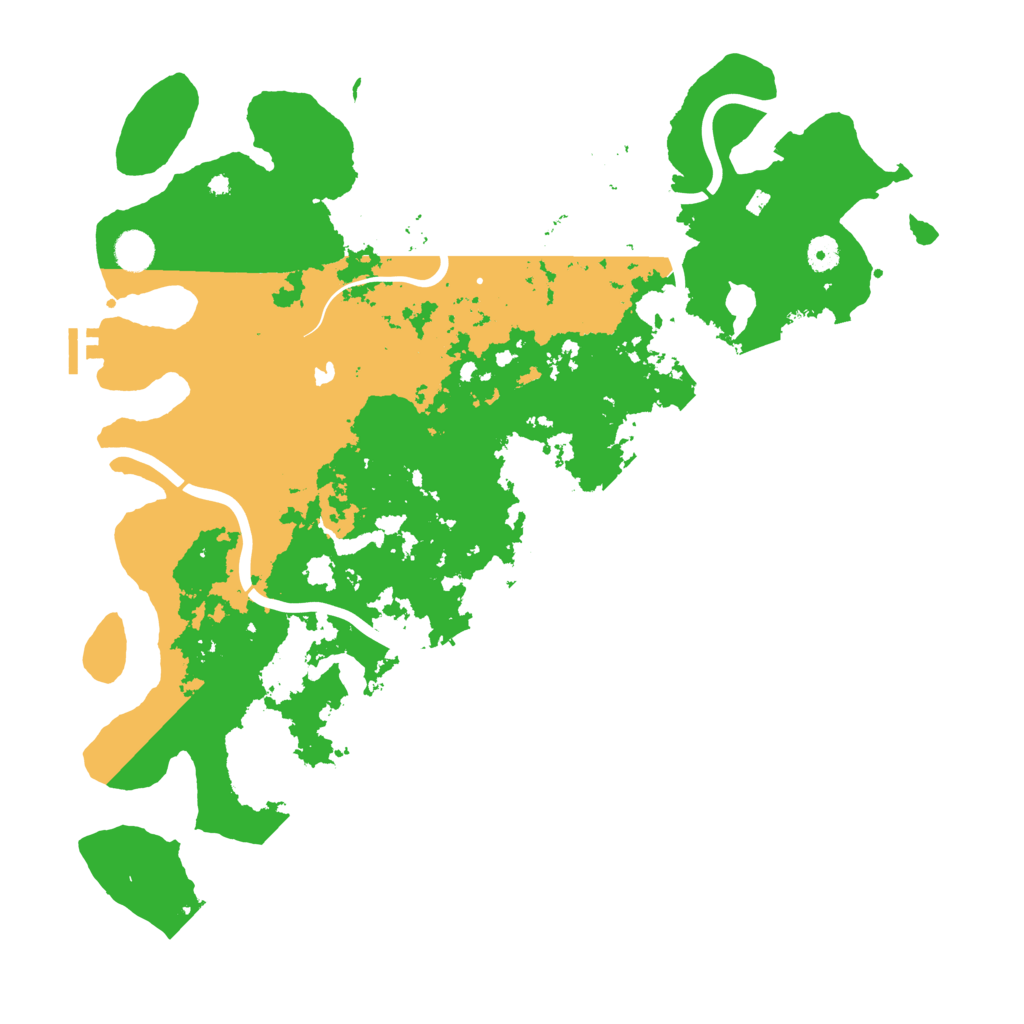 Biome Rust Map: Procedural Map, Size: 4500, Seed: 196739606