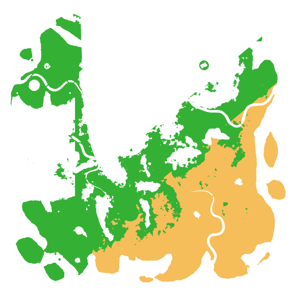 Biome Rust Map: Procedural Map, Size: 5000, Seed: 1641742570
