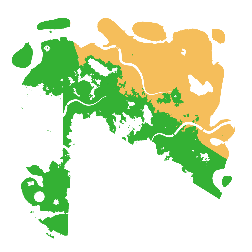 Biome Rust Map: Procedural Map, Size: 4250, Seed: 325693249