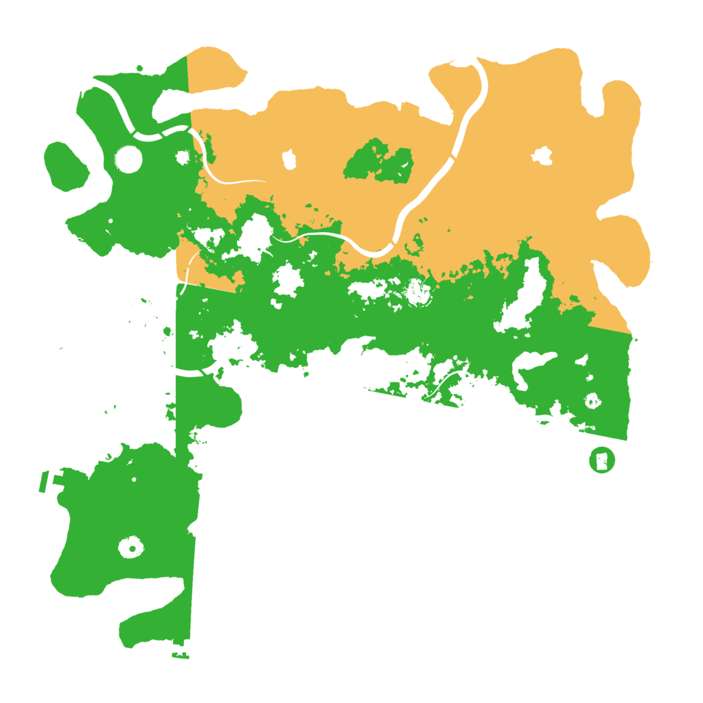 Biome Rust Map: Procedural Map, Size: 4500, Seed: 1680285932