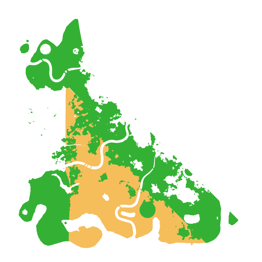 Biome Rust Map: Procedural Map, Size: 4350, Seed: 56744321