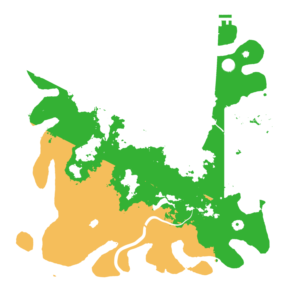Biome Rust Map: Procedural Map, Size: 4000, Seed: 539322599