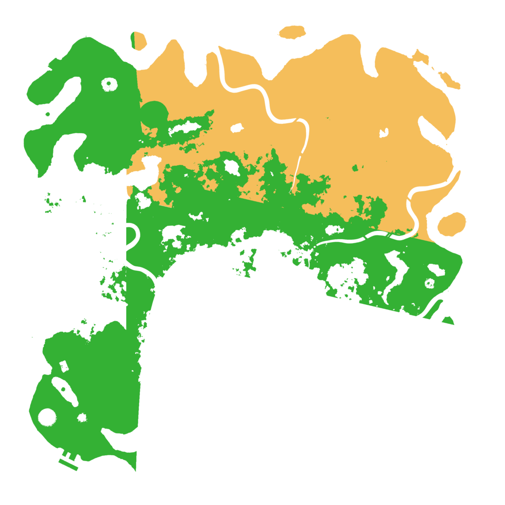 Biome Rust Map: Procedural Map, Size: 5000, Seed: 67687576