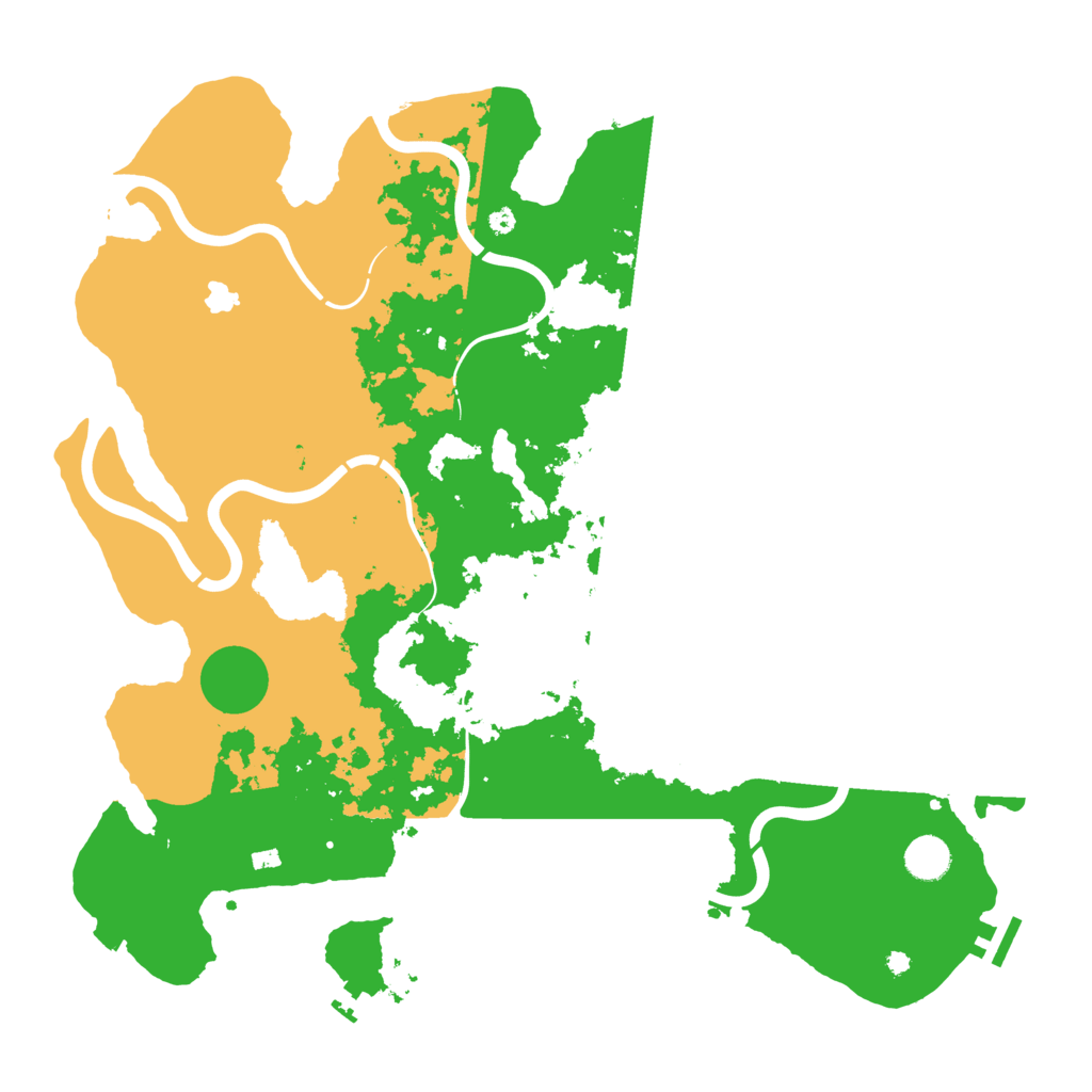 Biome Rust Map: Procedural Map, Size: 4250, Seed: 1685215079