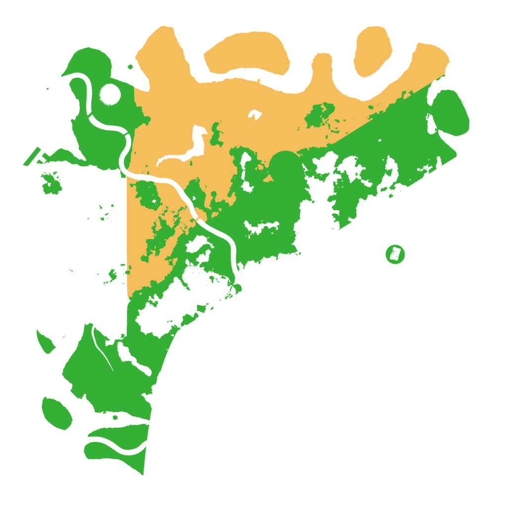 Biome Rust Map: Procedural Map, Size: 4250, Seed: 977220072