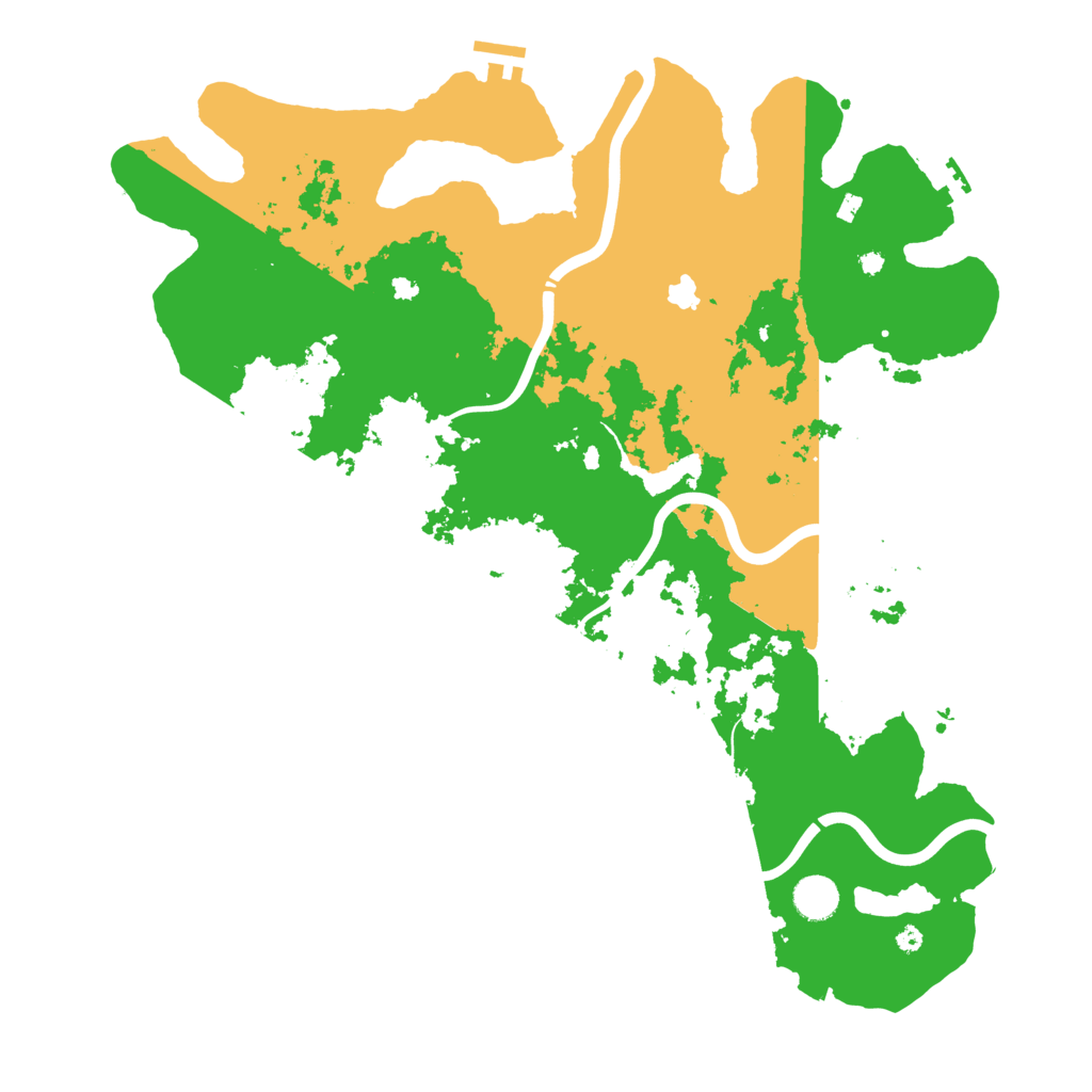 Biome Rust Map: Procedural Map, Size: 4250, Seed: 1527000144