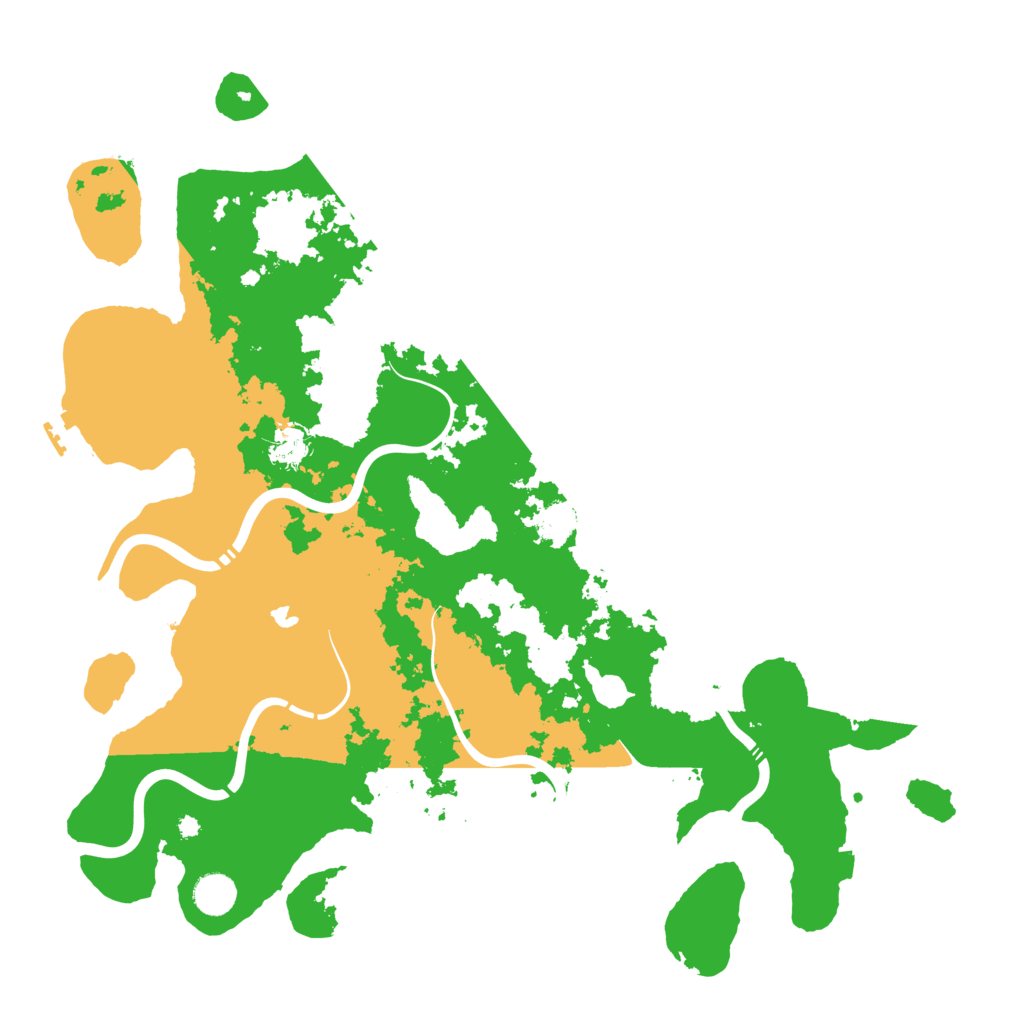 Biome Rust Map: Procedural Map, Size: 4250, Seed: 2021958683