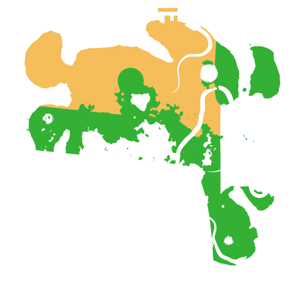 Biome Rust Map: Procedural Map, Size: 3000, Seed: 74213938