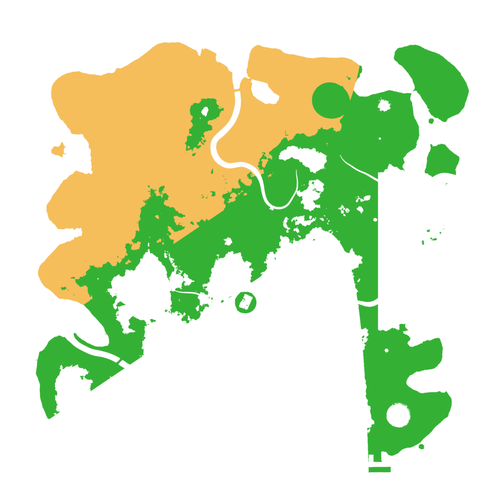 Biome Rust Map: Procedural Map, Size: 3750, Seed: 31740