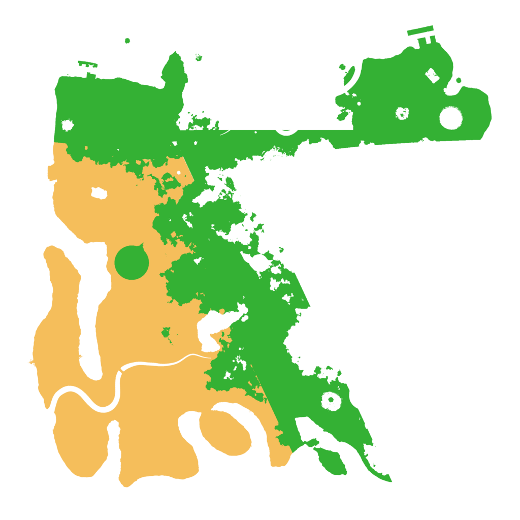 Biome Rust Map: Procedural Map, Size: 4000, Seed: 1993743915