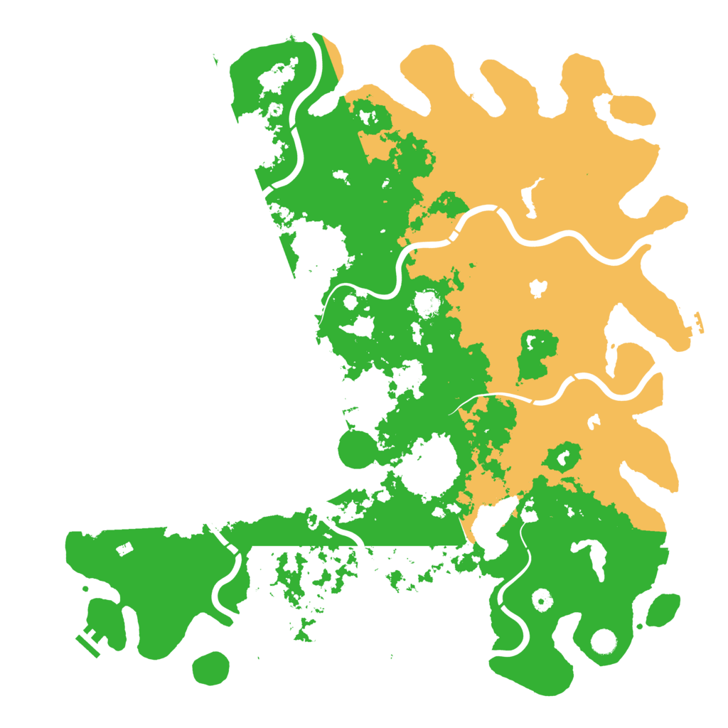 Biome Rust Map: Procedural Map, Size: 5050, Seed: 31220255