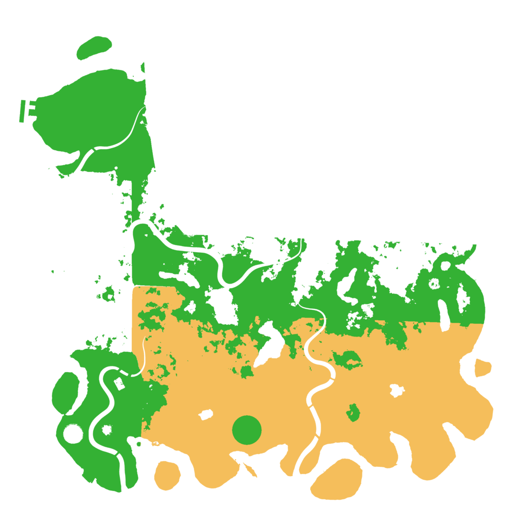 Biome Rust Map: Procedural Map, Size: 4750, Seed: 993400701