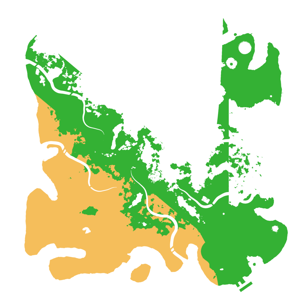 Biome Rust Map: Procedural Map, Size: 4250, Seed: 1025329933
