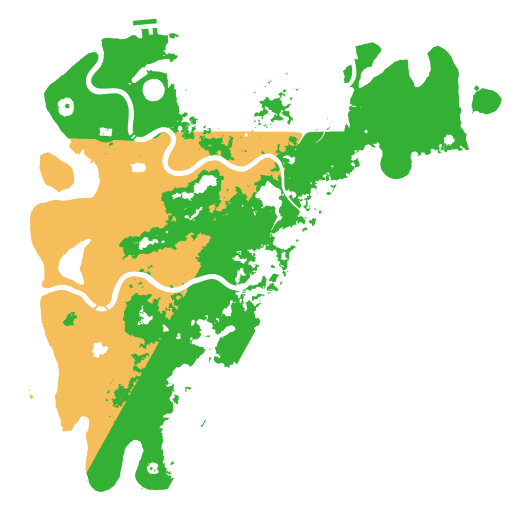 Biome Rust Map: Procedural Map, Size: 4500, Seed: 713290725