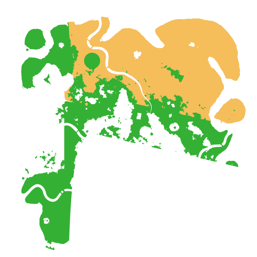 Biome Rust Map: Procedural Map, Size: 4250, Seed: 87908344